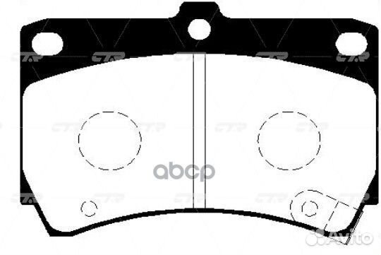 Колодки CTR GK0509 (ckkk-3) 0K2A43323Z,0K30A3