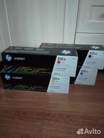 201a Картридж cf400a, cf401a, cf402a, cf403a