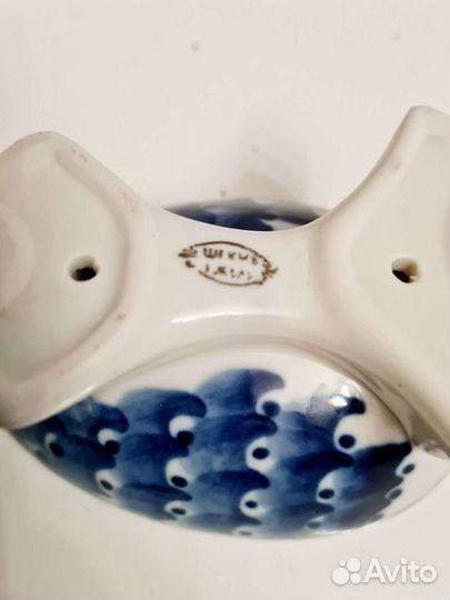 Икорница Гжель