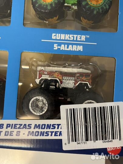 Набор hot wheels monster tracks 8 шт