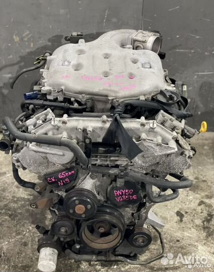 Двигатель VQ35DE Infiniti M35 Y50 3.5 4wd 65т.км