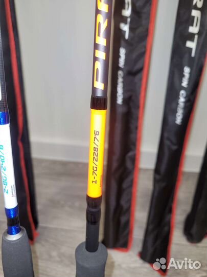 Хорошие Спиннинги fanatik 2.28m. 1-7g. 2.40m. 2-8g