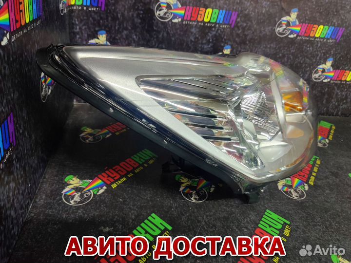 Фара ford focus II 08-11правая хром с электрокор