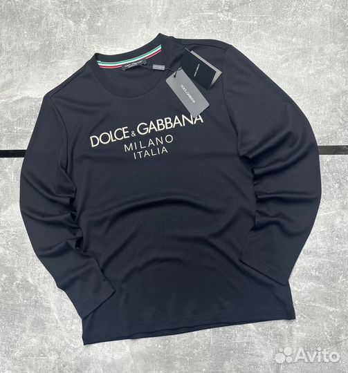 Dolce gabbana лонгслив (premium)