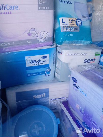 Памперсы для взрослых, много/доставка