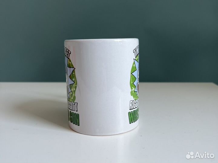 Кружка с принтом Рик и Морти Rick and Morty