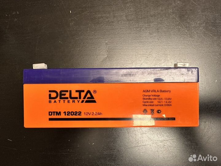 Батарея delta DTM 12022 новая