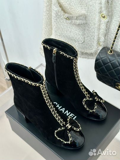 Ботильоны полусапоги Chanel