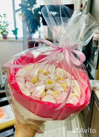 Сладкий съедобный букет