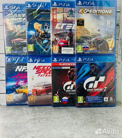 Игры ps4 Гонки