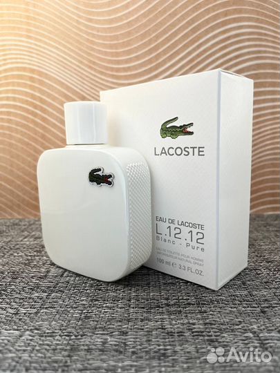 Lacoste L.12.12 Blanc – Pure (Мужской парфюм Евро)