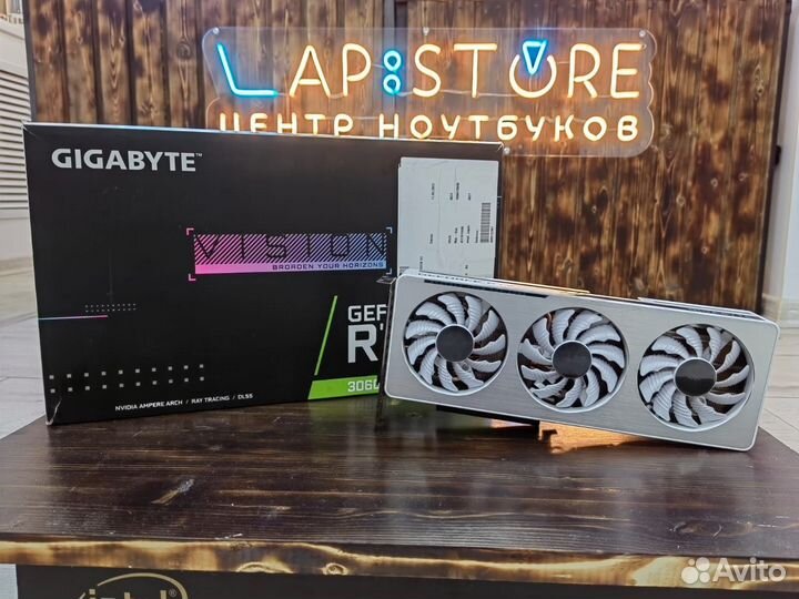 Видеокарта Gigabyte RTX 3060 Ti Vision OS