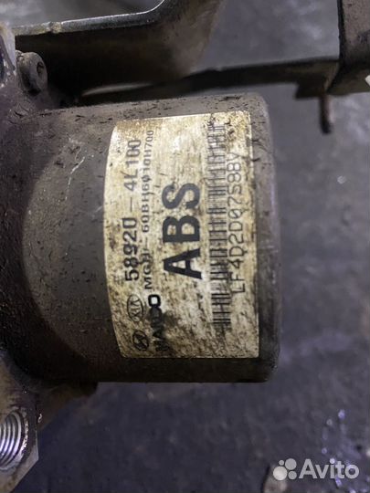 Блок ABS рабочий на хендай солярис киа рио