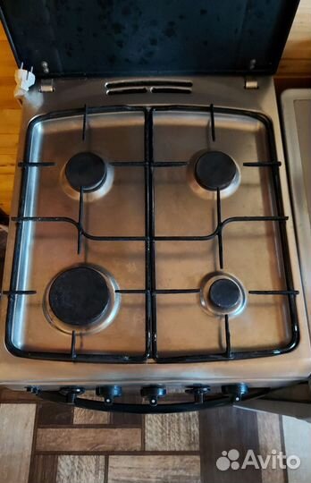 Газовая плита бу hansa нержавеющая