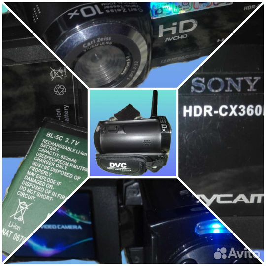 Видеокамера Sony Handycam HDR-CX360E