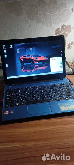 Нетбук 11 дюймов Acer aspire one 725