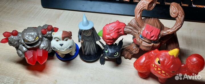 Игрушки macdonalds, тачки, миньоны, skylanders