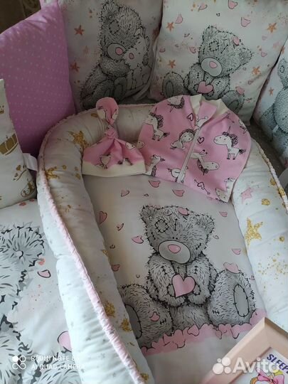 Бортики. Комплект в кроватку. На выписку