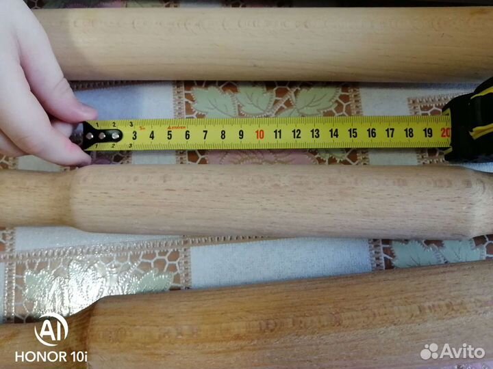 Скалки деревянные разного размера