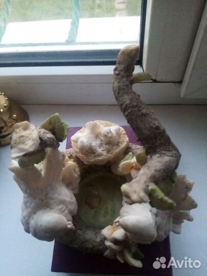 Сувенир Голуби с птенцами