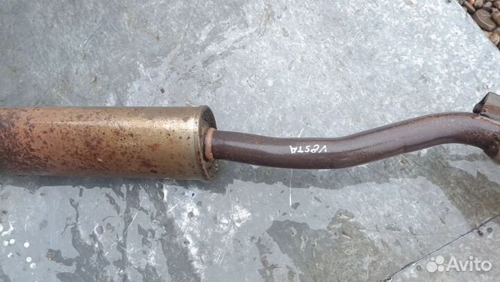 Резонатор глушителя с гофрой LADA Vesta