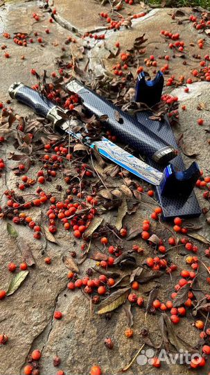 Коллекционный нож танто ручной работы