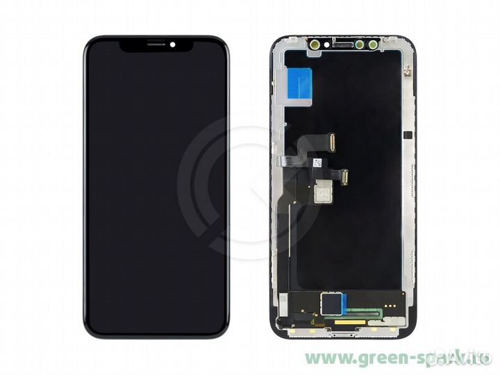 Дисплей для iPhone X + тачскрин с рамкой