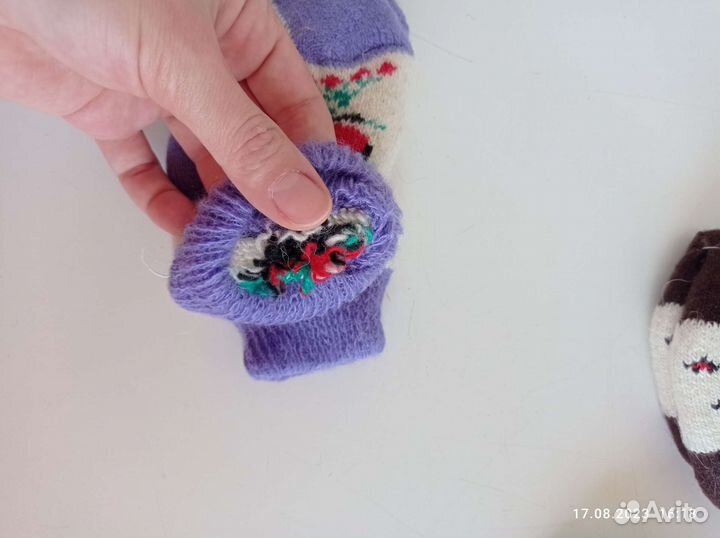 Носочки шерстяные детские новые