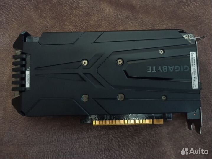 Видеокарта gigabyte gtx 1050 ti Windforce OC 4G