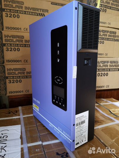 Солнечный инвертор 3кВт с подмесом
