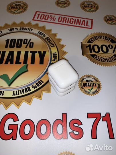 AirPods Кейс Оригинальный (всегда в наличии)