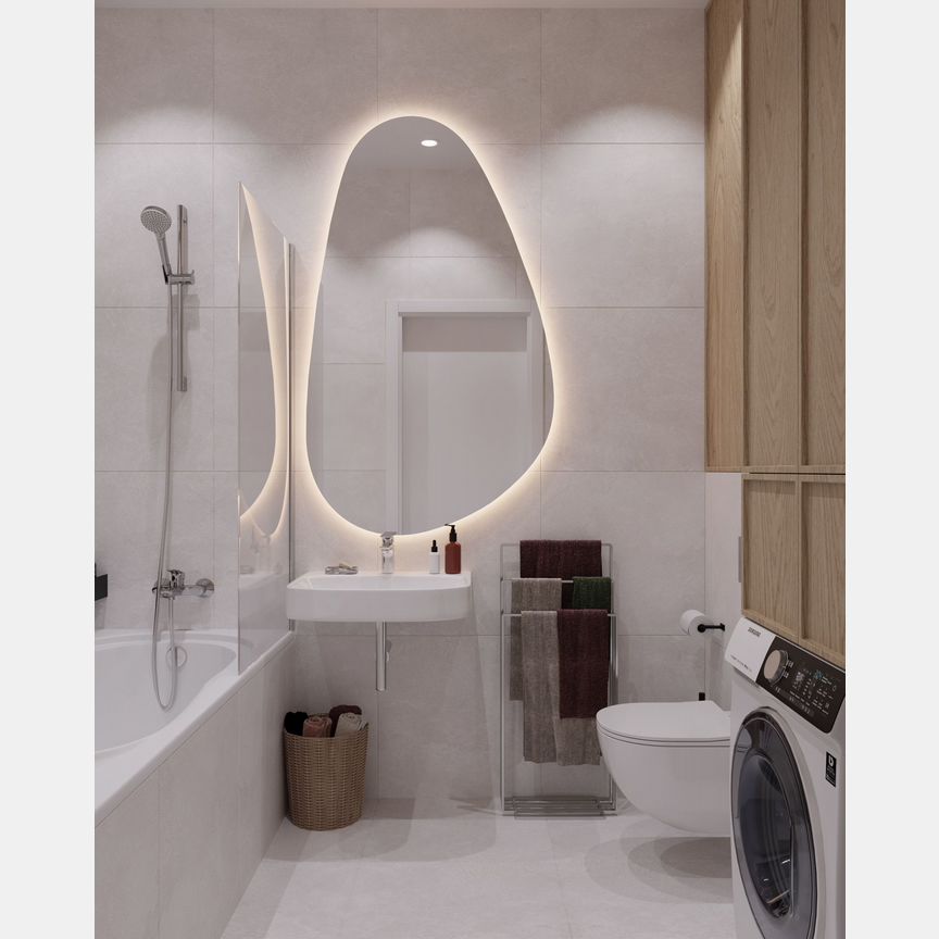 2-к. квартира, 54,5 м², 2/25 эт.