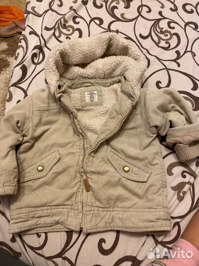 Парка демисезонная для девочки 80 р