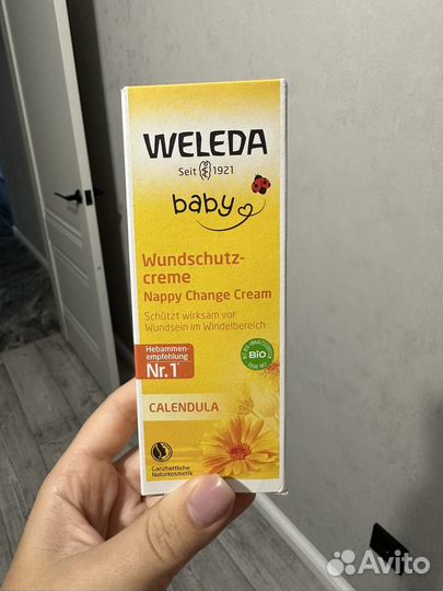 Weleda крем для малышей
