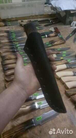 Нож якутский ручной работы