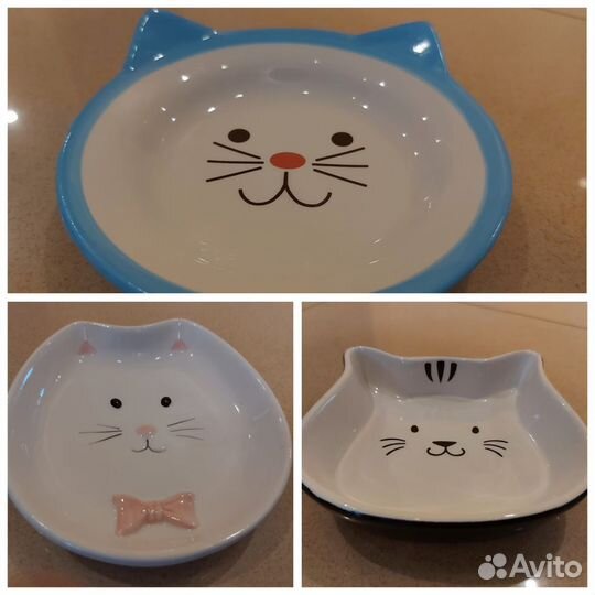 Миски керамические, пластмассовые, железные