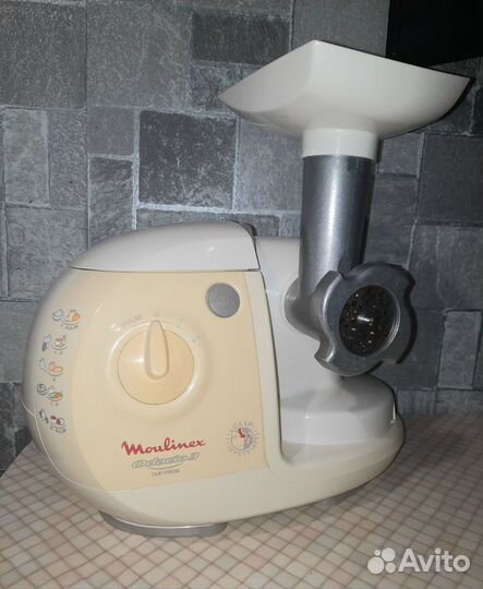 Кухонный комбайн moulinex odacio 3 duo press