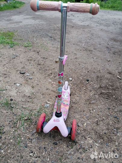 Самокат бу в хорошем состоянии