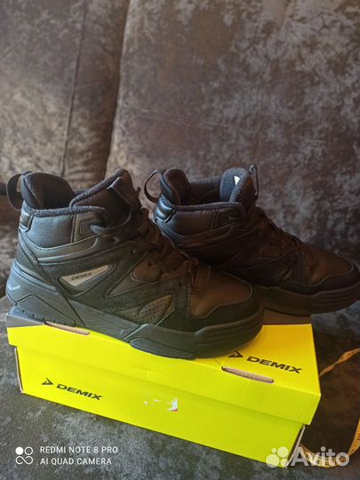 Ботинки утепленные Demix для мальчика р 39