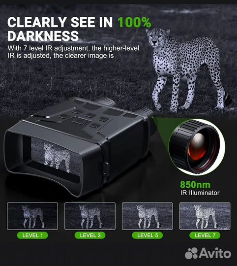 Бинокль ночного видения новый