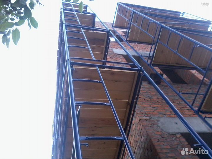 Леса рамные строительные аренда на сутки на месяцы