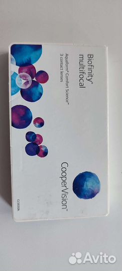 Контактные линзы biofinity multifocal comfart
