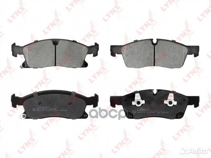 Колодки тормозные дисковые перед BD4209 LYN