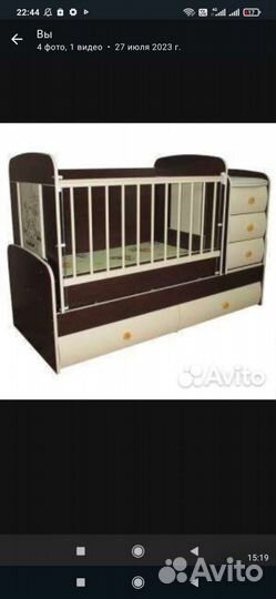Детская кроватка