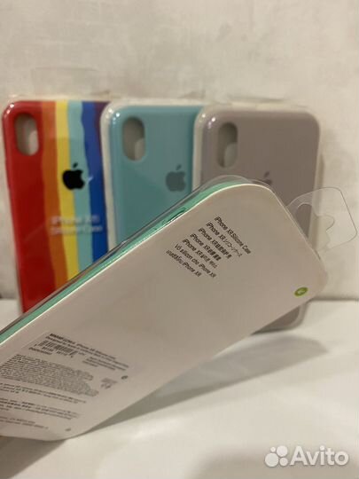 Чехол на iPhone XR силикон новый