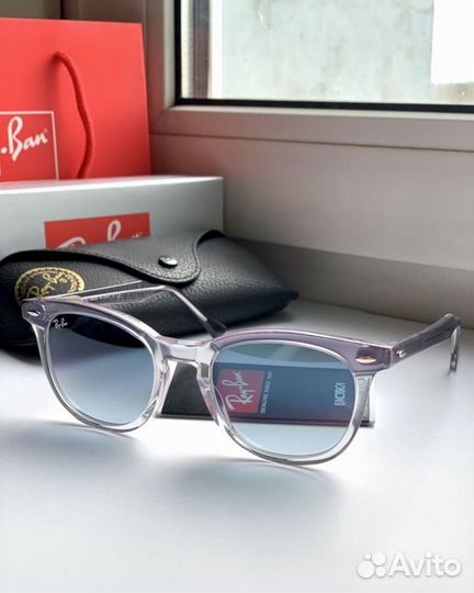 Очки ray ban hawkeye прозрачные