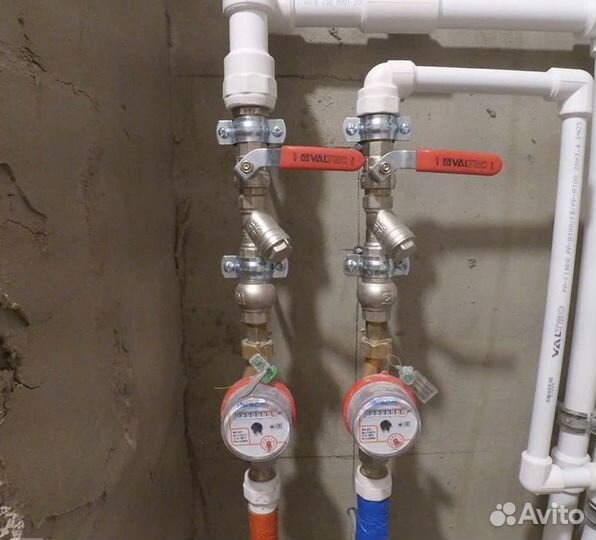 Услуги сантехника Замена смесителя, сифона