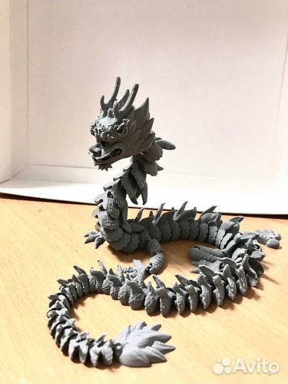 Дракон подвижная фигурка для подростков и взрослых