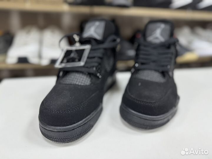 Кроссовки Nike Air Jordan 4 Retro Black cat 43,44р