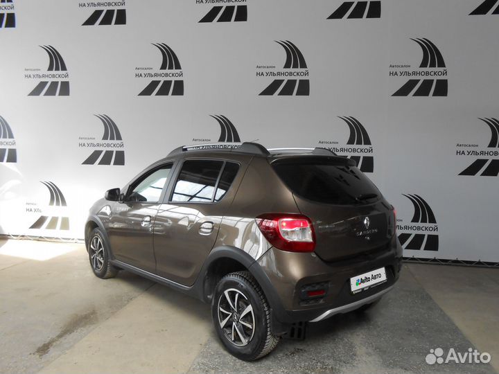 Renault Sandero Stepway 1.6 МТ, 2019, 124 000 км